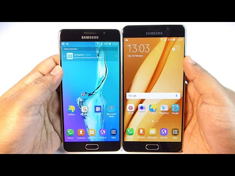 GALAXY A7 (2016) vs GALAXY A5 (2016) -Speed Test & Comparison!