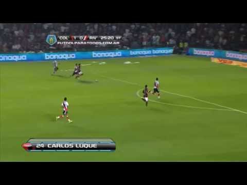 Gol de Luque Colón 2 River 0 - Fecha 4 Torneo Final 2014