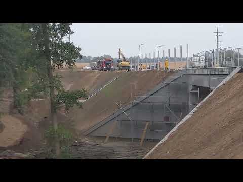 Projektowany wiadukt WD 2 km 4+592,50