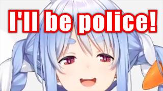 Pekora Wants To Become A Police Officer【Hololive】