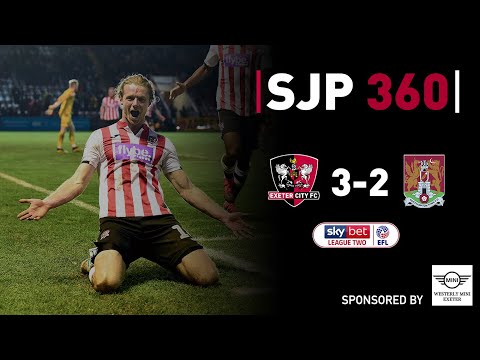 SJP 360 with Westerly MINI Exeter: Northampton Town | Exeter City Football Club