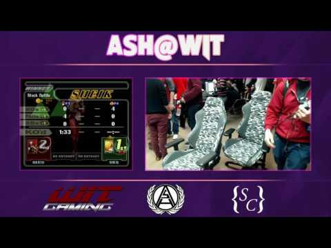 MetalFace (Marth) vs Captain Faceroll (Sheik) - ASH@WIT #91 Melee Bracket