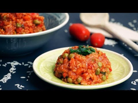 Djuvec Reis Rezept - Die perfekte Beilage - Gemüsereis - einfach, lecker, vegetarisch