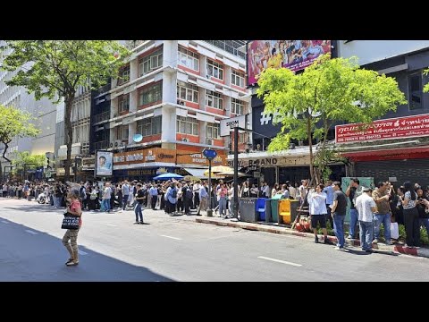Heftiges Erdbeben erschüttert Bangkok - Hochhaus eingestürzt