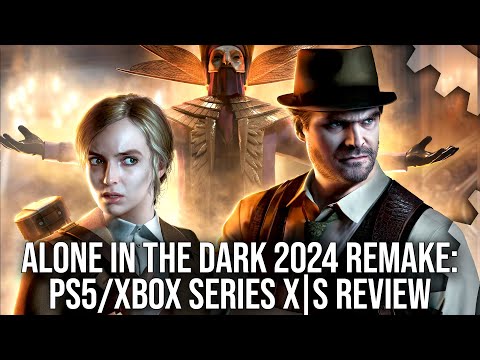 Alone in the Dark - PS5/Xbox Series X/S Tech Review - A Survival Horror Classic Revamped