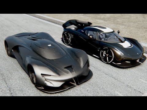 SRT Tomahawk VGT vs Koenigsegg Jesko at Drag Race 20 KM