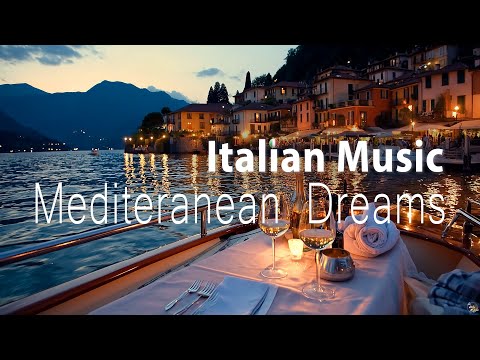 Italian Coastline Mediterranean Dreams | Relaxing Music 2 Hours of Scenic Coastal Italy & Lake Como