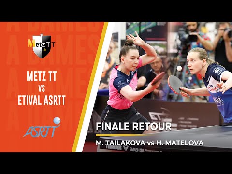 Mariia TAILAKOVA vs Hana MATELOVA | FINALE RETOUR | PRO A