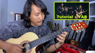 Tutorial Intro Gitar (Untuk Perempuan Yang Sedang Dalam Pelukan - Payung Teduh) Versi Jubing + TAB