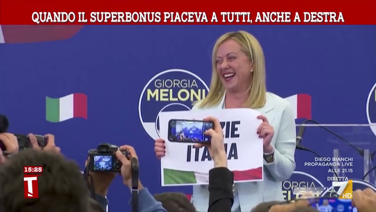 Quando il superbonus piaceva a tutti, anche a destra