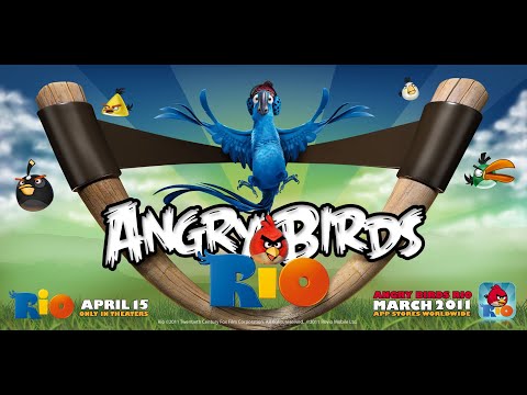 🐦🐒Let's Play Angry Birds Rio. Walkthrough. Android longplay.