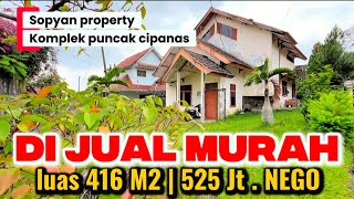 CHEAP VILLA IN CIPANAS PUNCAK FOR SALE!! 416 METERS | 2 FLOORS NEEDS MINOR RENOVATION
