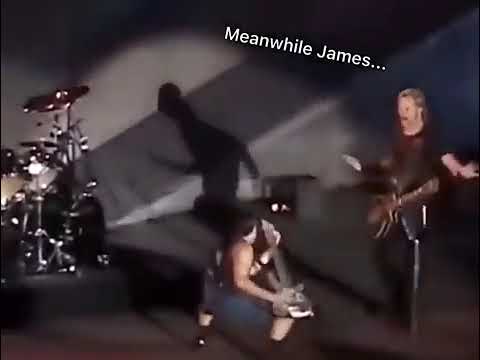Rob Trujillo CHASES James Hetfield!