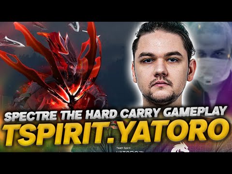 TSPIRIT.YATORO SPECTRE THE HARD CARRY GAMEPLAY - DOTA 2 PATCH 7.34E