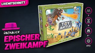 TOY BATTLE - Brettspiel - Der Pile ist geil