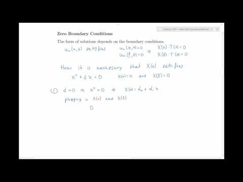 Math 4564 - 22 Solving the Heat Equation