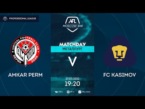 AFL22. Russia. Professional League. Day 3. Amkar Perm - FC Kasimov