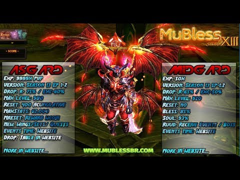 MuBlessBr S13 - Create new Wing lvl 4 and UP (MIX)