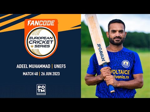 POTM: A.Muhammad - UNE vs BAN | Highlights | FanCode ECS Romania | 26 June 2023 | ECS23.514