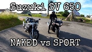 Suzuki SV 650N vs Suzuki SV 650S
