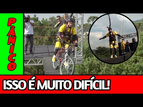 VESGO FICOU COM MUITO MEDO AO ENFRENTAR A BIKE NAS ALTURAS | Arregão
