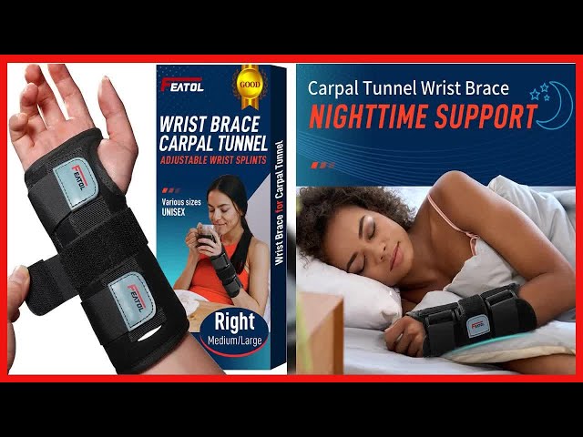 Vídeo relacionado con Actesso Órtesis Muñequera Avanzada con Férula - Alivia el Dolor para Túnel Carpiano, Tendinitis, Distensiones y Esguinces (L, Izquierda)
