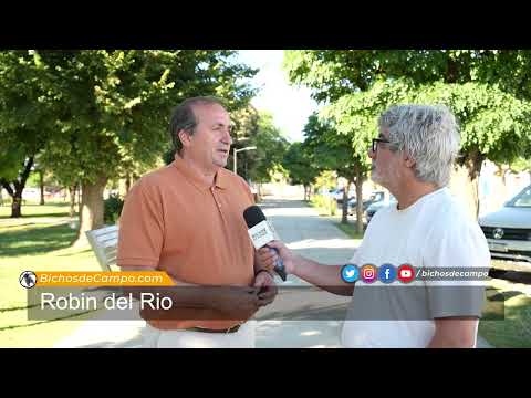 Robin del Rio,  intendente de Luis Beltrán, en Río Negro