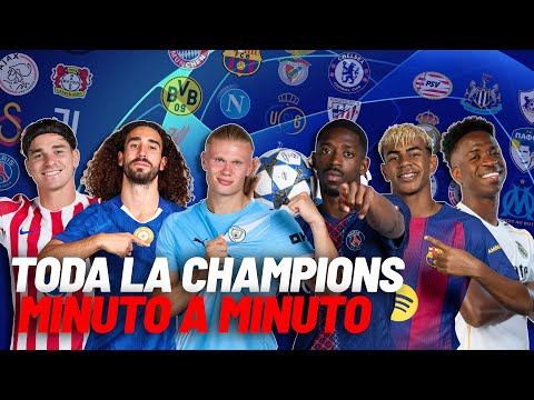 CHAMPIONS LEAGUE EN DIRECTO I Minuto a minuto de todos los partidos de Liga de Campeones, en vivo