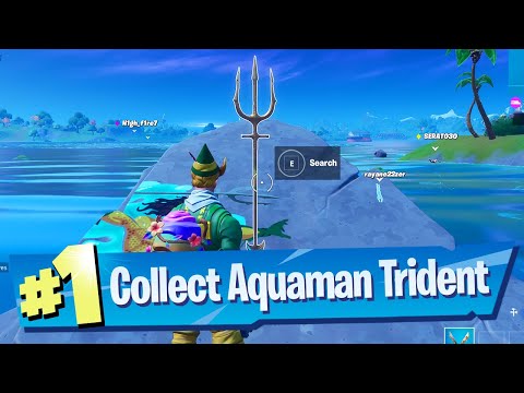 Claim your Trident at Coral Cove (Aquaman Week 5 Challenge) Location - Fortnite Battle Royale