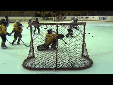 Mikus Vecvanags as goalie U-10 2012/2013