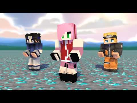 MONSTER SCHOOL:HERO TONIGHT DANCE MEME NARUTO,SASUKE,SAKURA-MINECRAFT ANIMATION