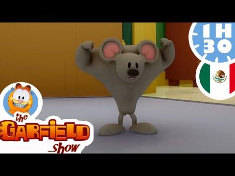 💪  El ratón más fuerte del mundo ! 🐭  Compilación de episodios de Garfield