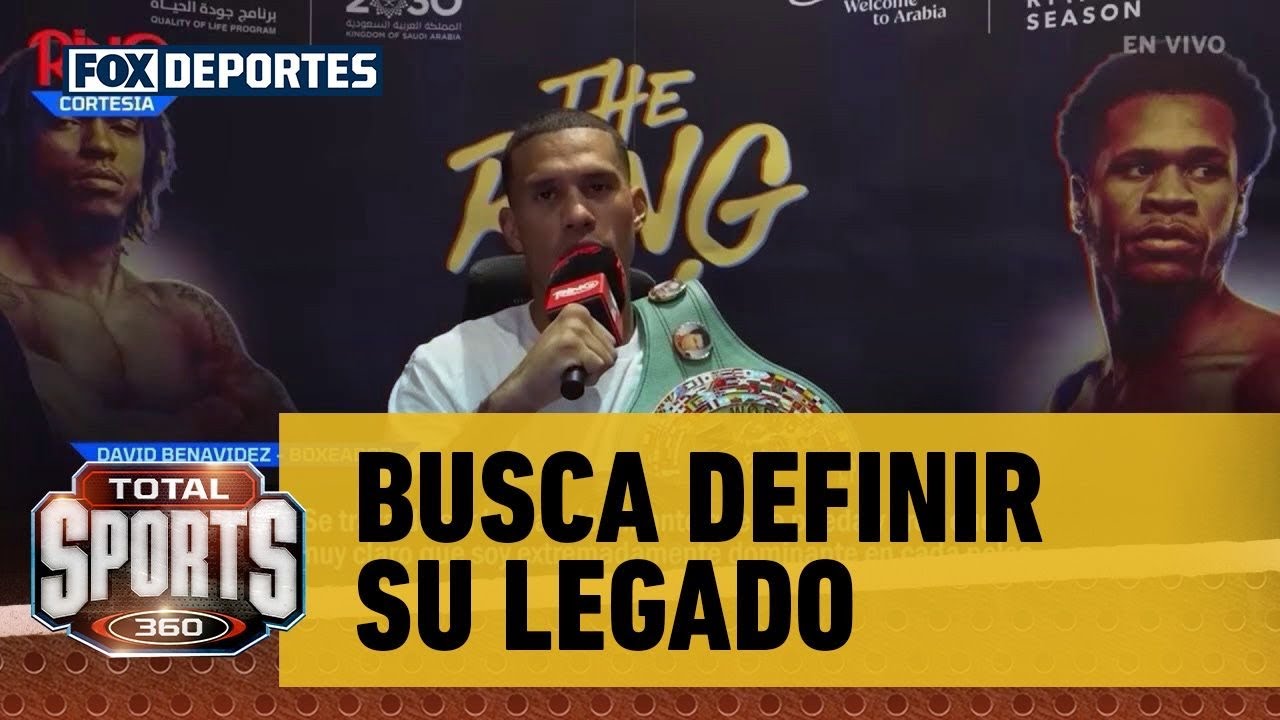 😤 DAVID BENAVIDEZ busca definir su LEGADO y marcar DOMINIO contra ANTHONY YARDE | Total Sports