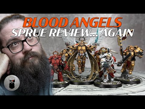 The New Blood Angels Are Definitely Taller... New Blood Angels Sprue Review!