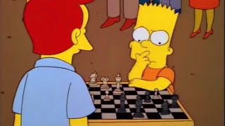 Bart Plays three Games of Chess at once | The PTA Disbands - Season 6 Episode 21 | The Simpsons