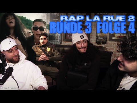 KC Rebell, ILO, ADEM & Mosquito reagieren auf RAPLARUE 2 I RUNDE 3 FOLGE 4 📺