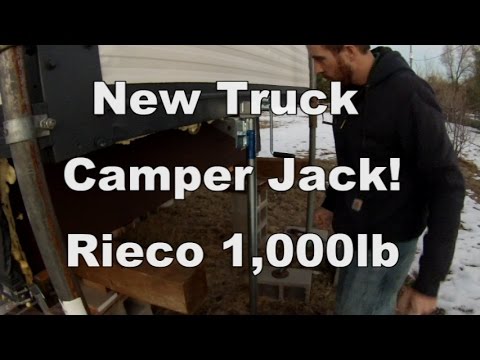 New Truck Camper Jack - Rieco Titan 1,000lb Tripod Jack