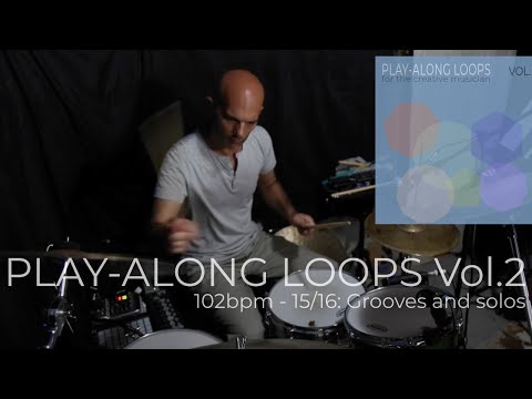 PLAYALONG LOOPS VOL2: 102bpm 15/16: Grooves and solos + FREE download