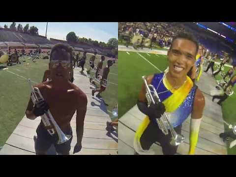 Blue Devils 2019 - Ghostlight - Double Trumpet Headcam Shane Vincent