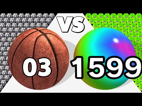 ROLLANCE ❌ CALCULATE BALLS - Level Up Ball Run 3D. Satisfying Mobile Game!