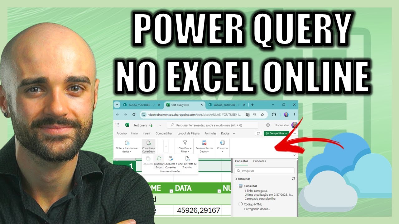Power Query no Excel Online? Sim, e Roda na Nuvem! Veja Como Funciona