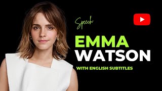 ENGLISH SPEECH | EMMA WATSON: Find Your Tribe (English Subtitles)