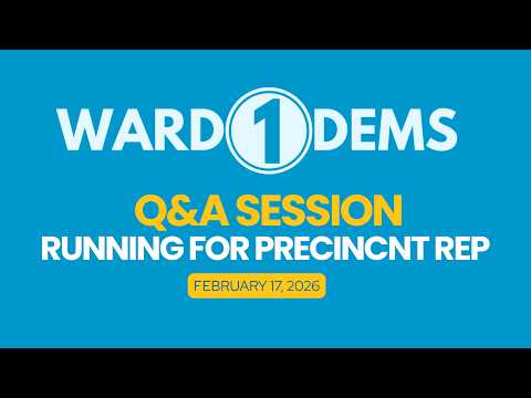 Interested in Running for Precinct Rep?