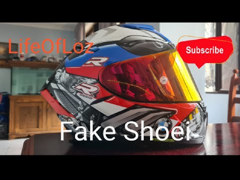 Fake Shoei X-Fourteen & What To LookOut For . 🧐 .