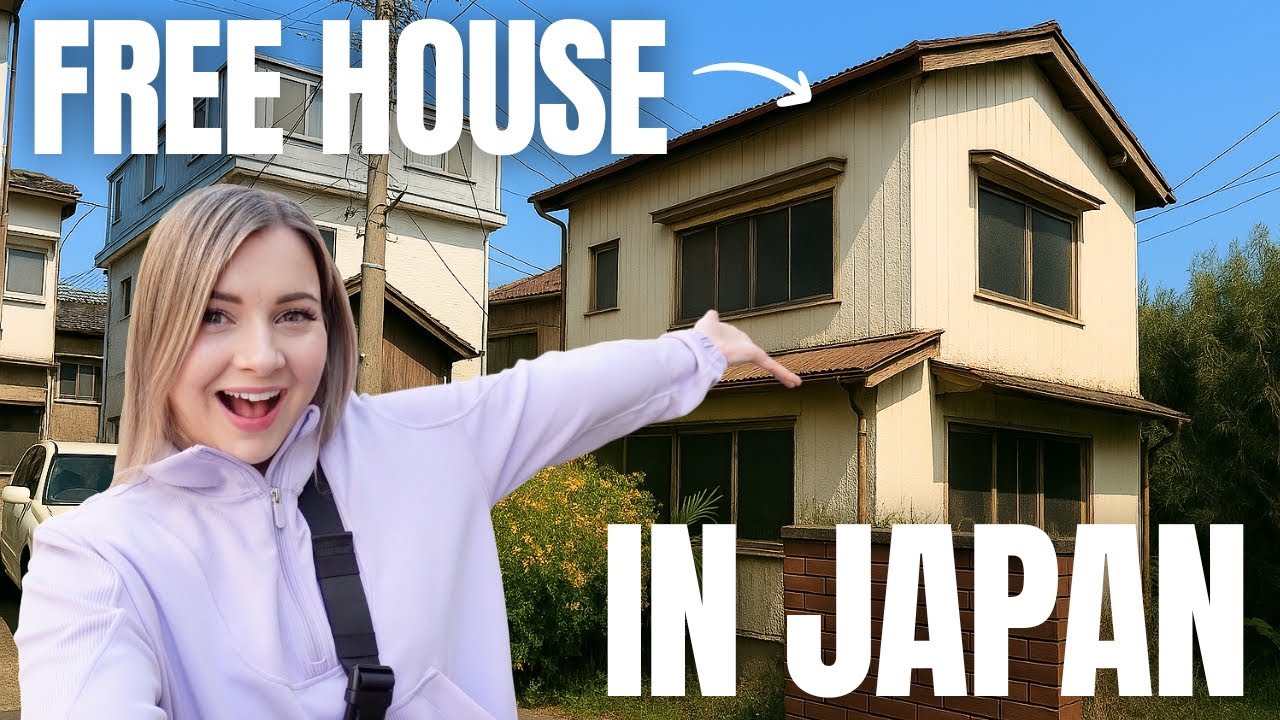 I Got a FREE HOUSE in Japan!