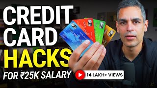 Credit Card TIPS for Rs. 25,000 SALARY!  | Ankur Warikoo Hindi