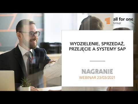 Wydzielenie, sprzedaż, przejęcie a systemy SAP