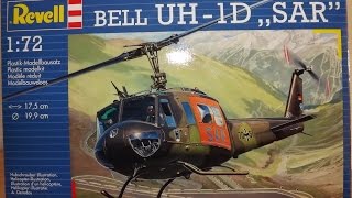 Unboxing Bell UH-1D von Revell Maßstab 1:72