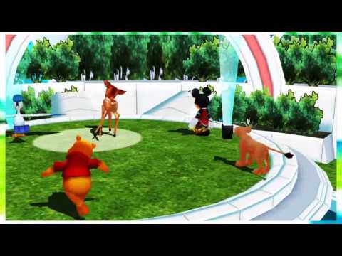 Twinkle Twinkle Little Star by Mickey Mouse Donald Duck Winnie The Pooh and Bambi