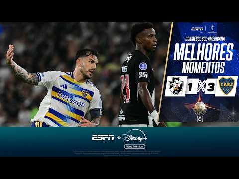 Gols e melhores lances de Vasco da Gama x Boca Juniors